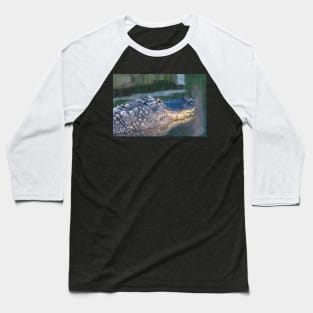 Alligator Headshot Baseball T-Shirt